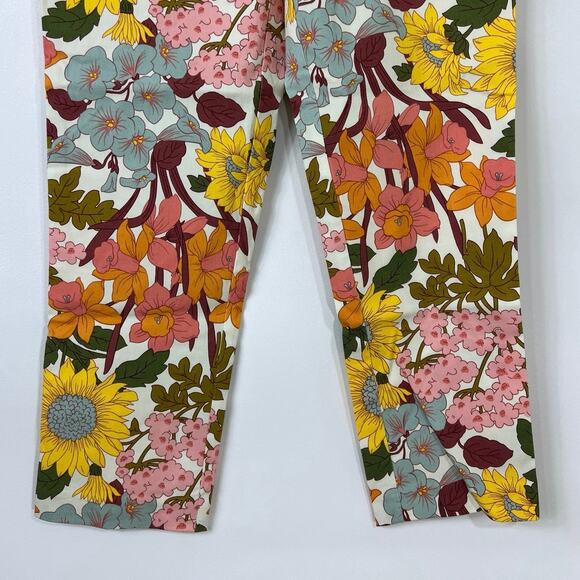 Jules & Leopold Floral Multicolor Pants - Picture 9 of 11